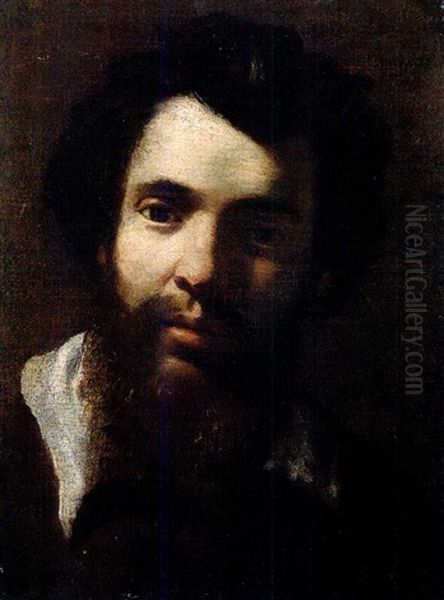 Portrait Of A Bearded Gentleman Oil Painting by Gian Lorenzo Bernini