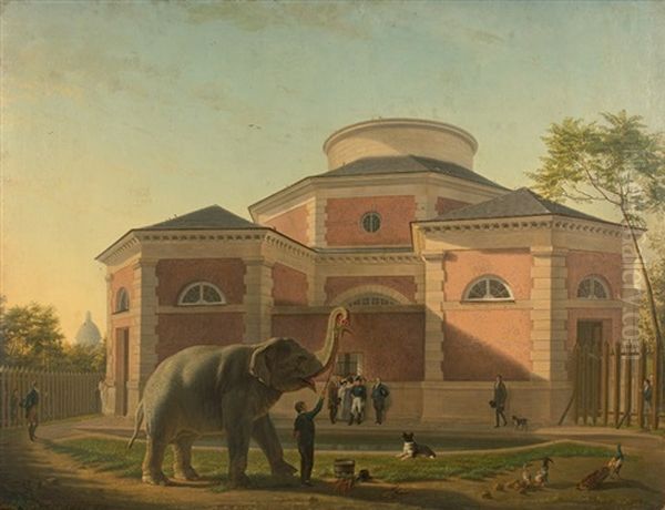 L'elephant Du Jardin Du Roi by Jean Baptiste Berre