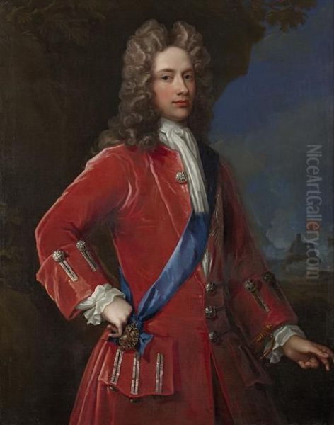 John, 2nd Duke Of Argyll And Duke Of Greenwich Oil Painting by William Aikman