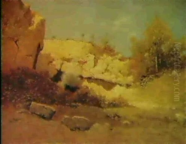 Scoppio Di Mina Oil Painting by Luigi Bertelli