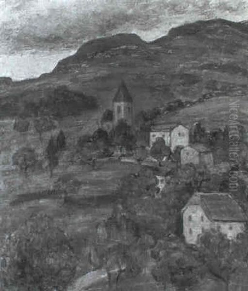 St-l,gier Oil Painting by Blanche Berthoud