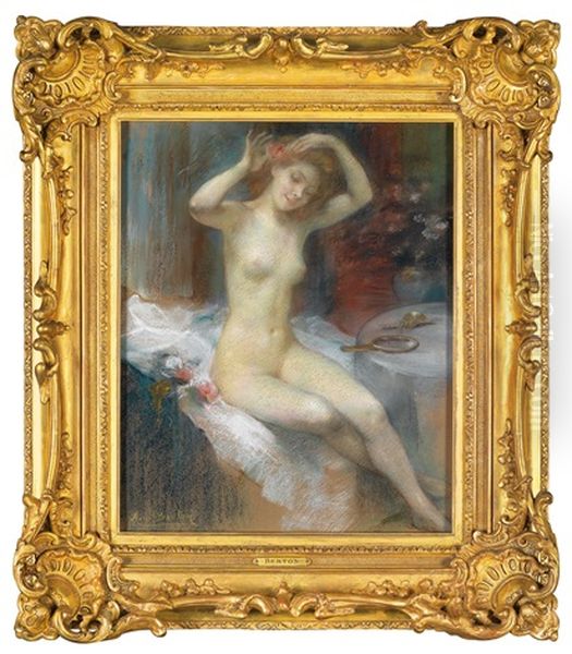 Bei Der Toilette by Armand Berton