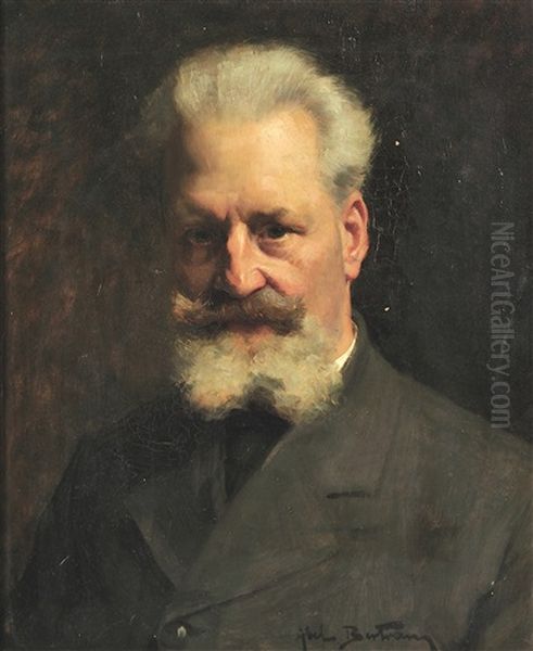 Autoportrait Presume Oil Painting by Abel Bertram