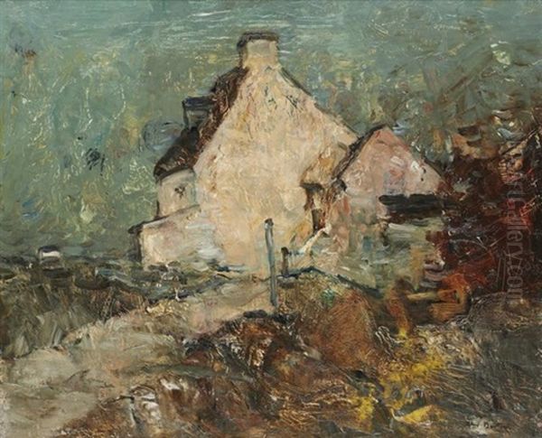 Le Hameau Oil Painting by Abel Bertram