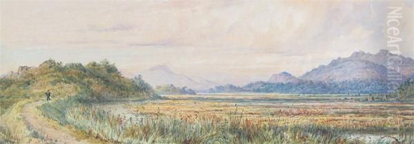 View Near Barmouth Oil Painting by R. St. John Ainslie