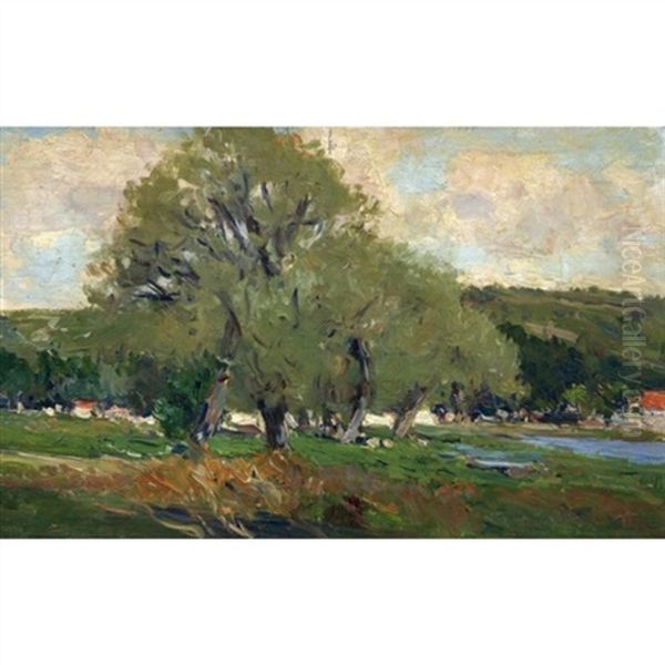 Paisaje (landscape) Oil Painting by Aureliano De Beruete