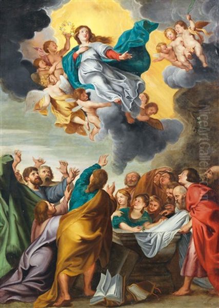 L'assomption De La Vierge Oil Painting by Balthasar Beschey