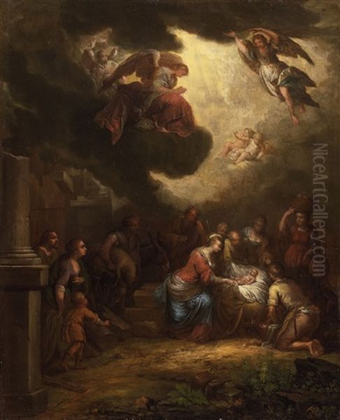 The Adoration Of The Magi by Balthasar Beschey