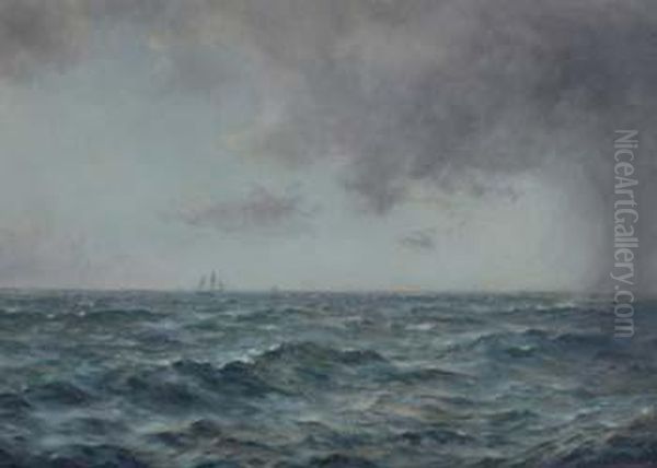 The Rain Squall Oil Painting by James Aitken