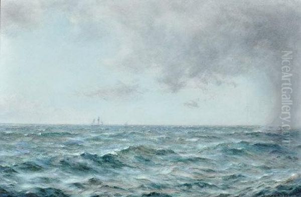 The Rain Squall Oil Painting by James Aitken