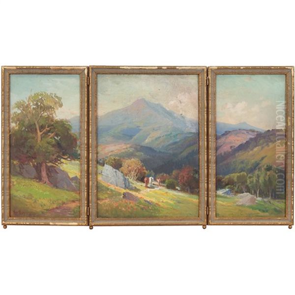 Marin County, California Oil Painting by Arthur William Best