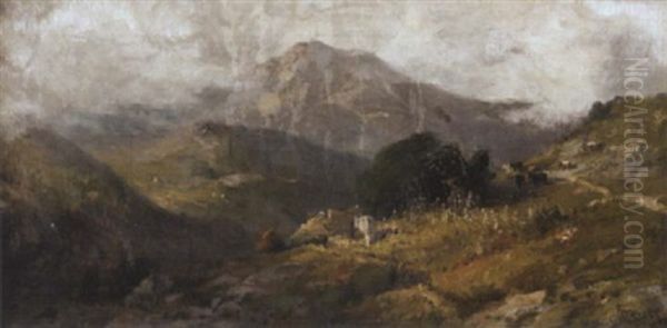 Mt. Tamalpais Oil Painting by Arthur William Best