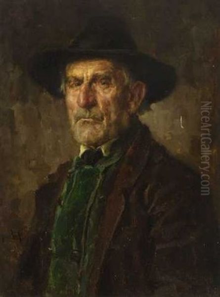 Der Burgermeister Oil Painting by Hans Best