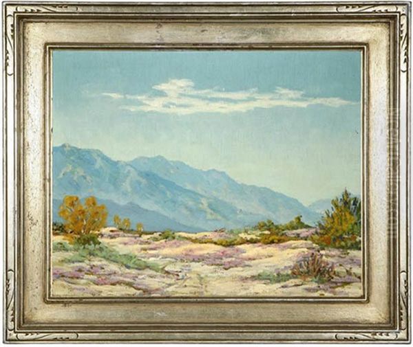 Blooming Desert Landscape by Charles Worden Bethell