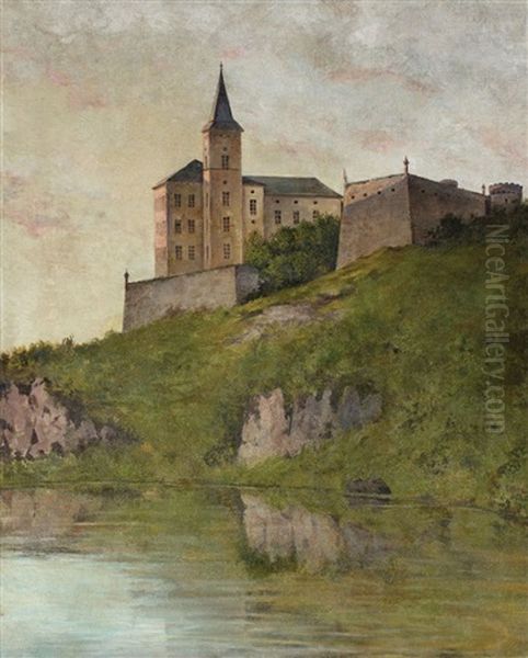 Pieskowa Skala Oil Painting by Wojciech Betley