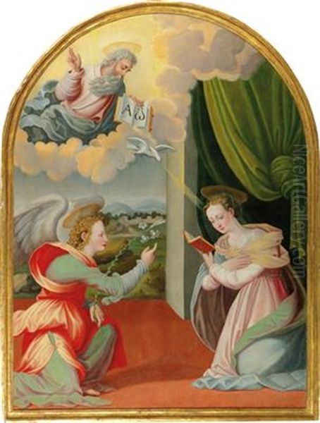 The Annunciation Oil Painting by Niccolo Betti