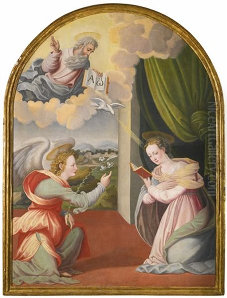 The Annunciation Oil Painting by Niccolo Betti