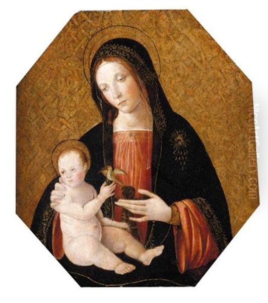 The Madonna And Child Oil Painting by Bernardino di (il Pinturicchio) Betto (Betti)