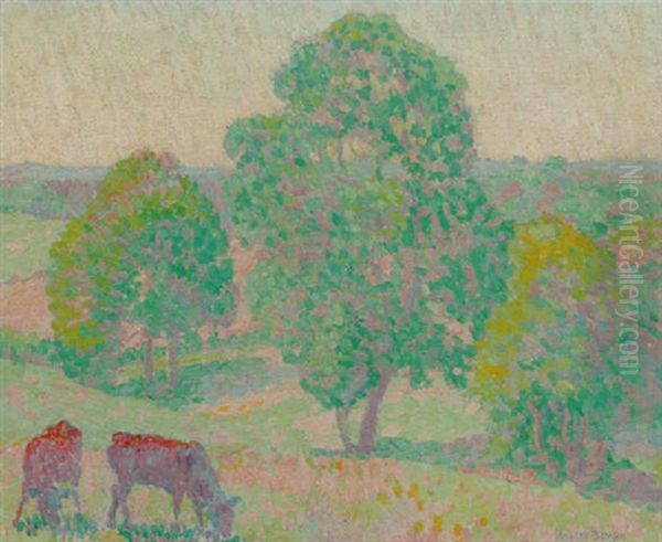 Cattle In Horsgate Fields by Robert Polhill Bevan