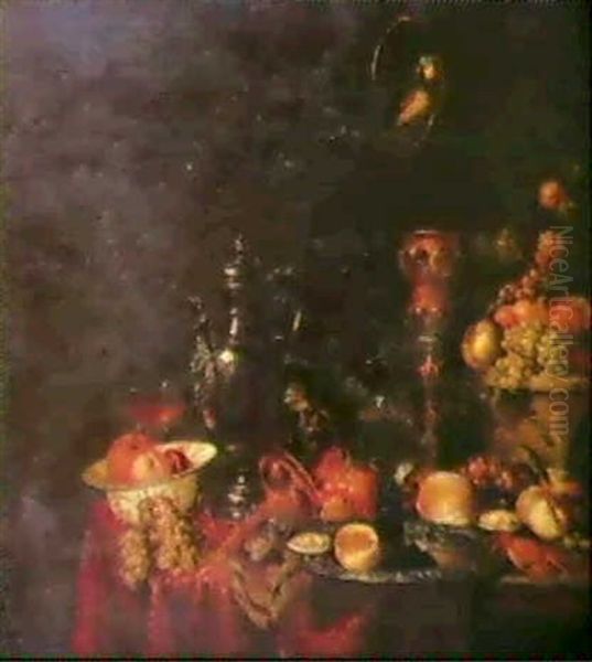 A Still Life Oil Painting by Abraham van Beyeren