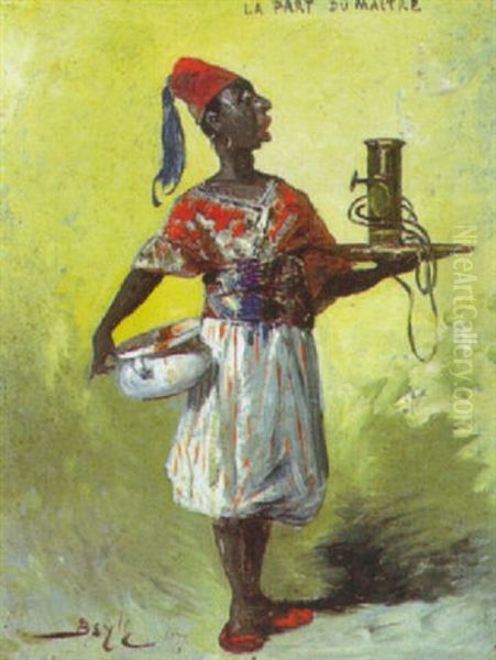 La Part Du Maitre Oil Painting by Pierre-Marie Beyle