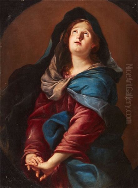 The Mourning Virgin Oil Painting by Federico Bianchi