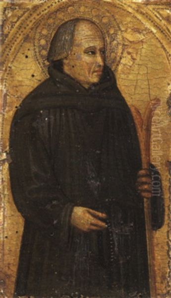 San Gherardo Da Villamagna Oil Painting by  Bicci di Lorenzo