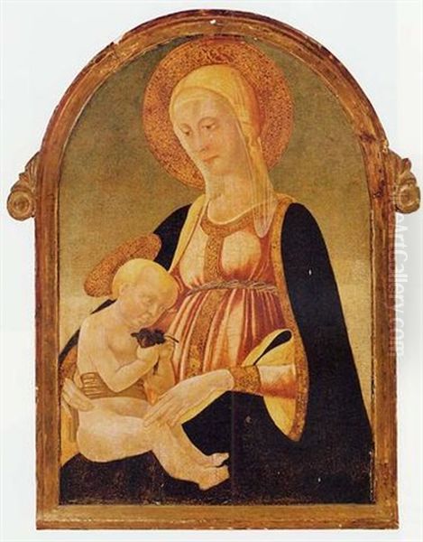 The Madonna And Child Oil Painting by Neri di Bicci