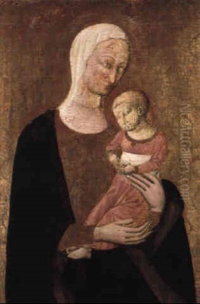 The Madonna And Child Oil Painting by Neri di Bicci