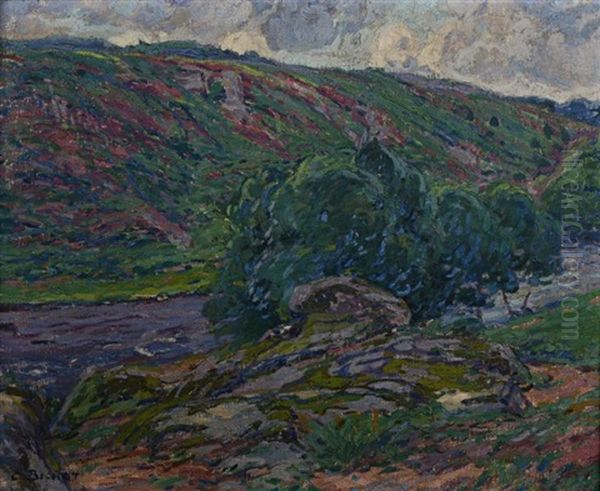 Paysage Oil Painting by Charles Theodore Bichet