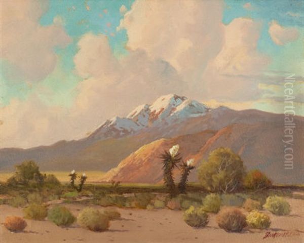 Antelope Valley Oil Painting by George Sanders Bickerstaff