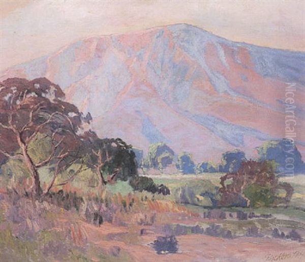 In The Foothills Oil Painting by George Sanders Bickerstaff