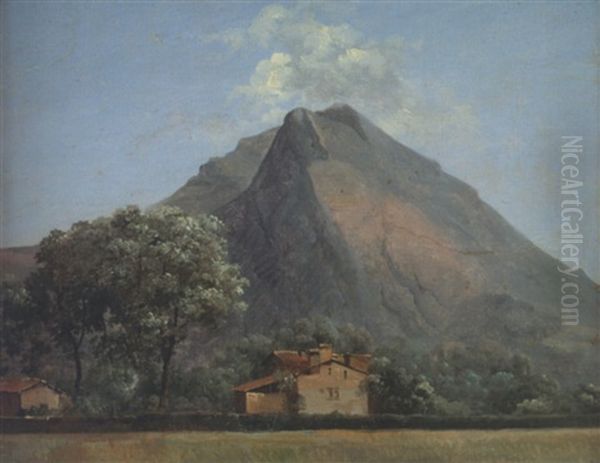 Paysage D'italie Oil Painting by Jean Pierre Xavier Bidauld