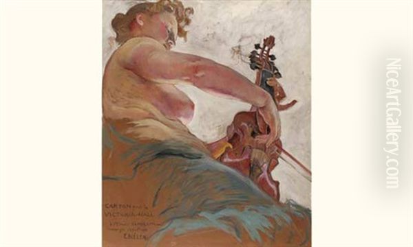 La Musique Oil Painting by Ernest Bieler