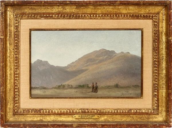 White Mountains Nh Oil Painting by Albert Bierstadt