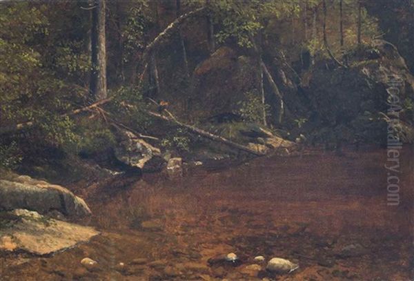 Forest Glade Oil Painting by Albert Bierstadt