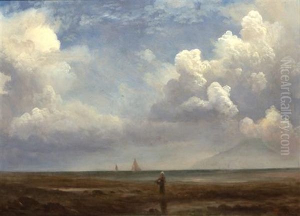 By The Seaside by Albert Bierstadt