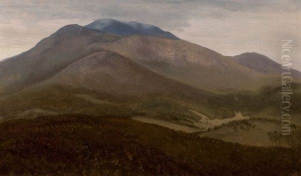 White Mountains, New Hampshire Oil Painting by Albert Bierstadt