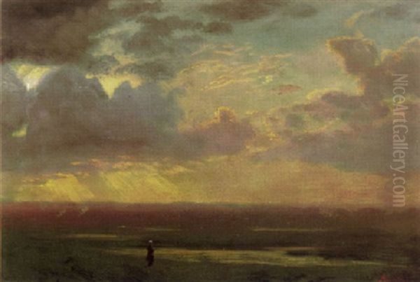 Cloud Study, San Fransisco by Albert Bierstadt