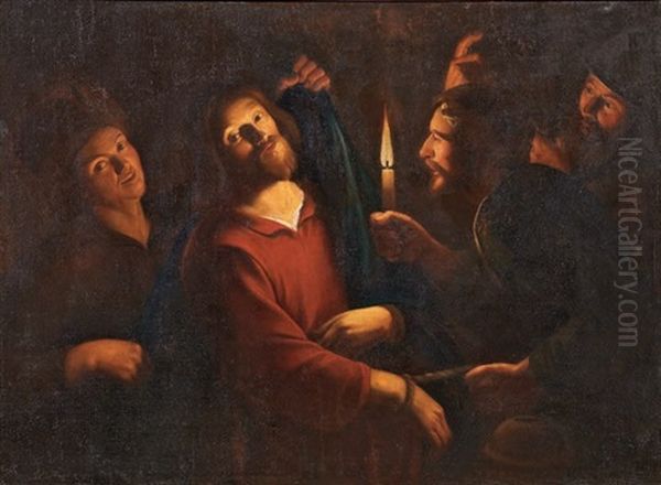 La Cattura Di Cristo Oil Painting by Trophime (Theophisme) Bigot the Elder