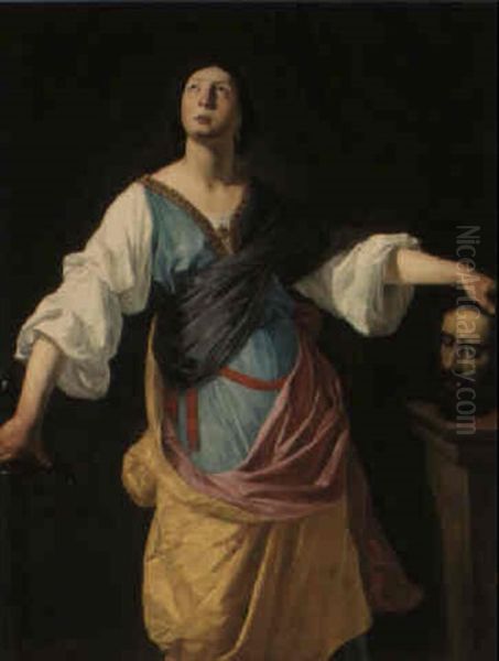 Judith With The Head Of Holofernes Oil Painting by Jan Van Bijlert