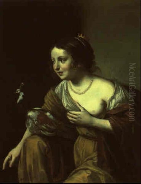 Juno Oil Painting by Jan Van Bijlert