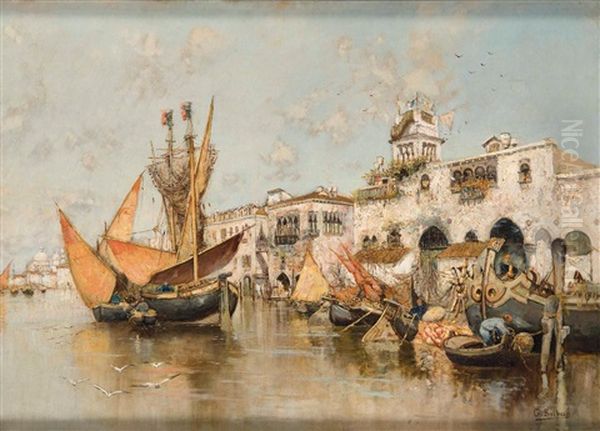 Vista De Venecia Oil Painting by Gonzalo Bilbao Martinez