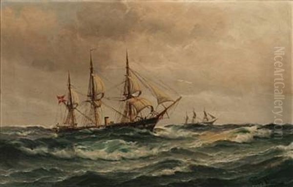 Seascape With The Frigate 