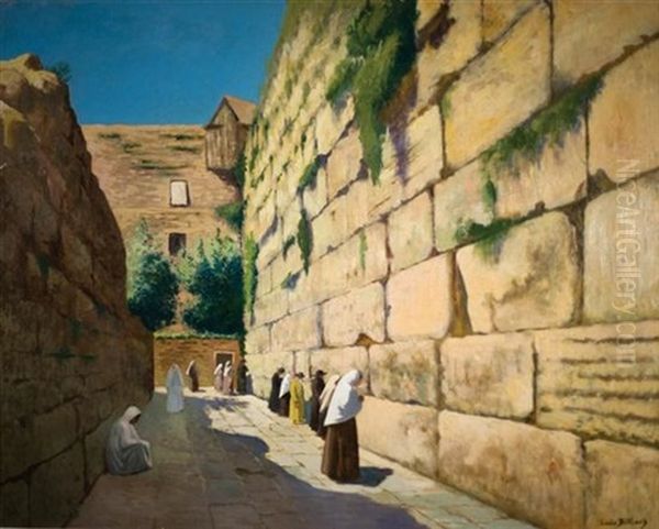 The Wailing Wall by Louis Billiard