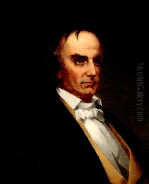 Portrait Of Daniel Webster Oil Painting by Edwin T. Billings