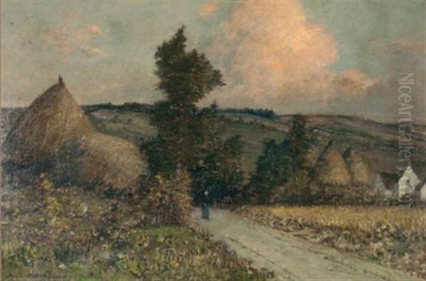 Paysage Normande Oil Painting by Rene Billotte