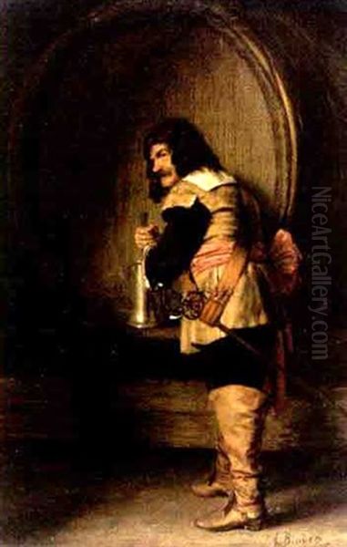 Der Kellermeister Oil Painting by Alois Binder