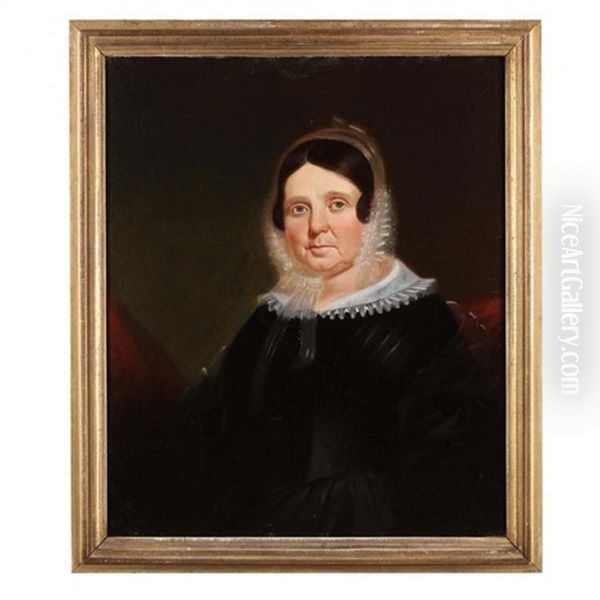 Portrait Of Mary Walthall Dunn Oil Painting by George Caleb Bingham