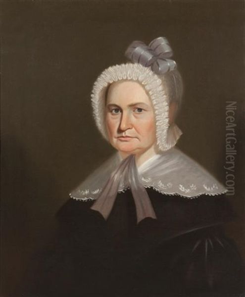 Portrait Of A Lady Oil Painting by George Caleb Bingham